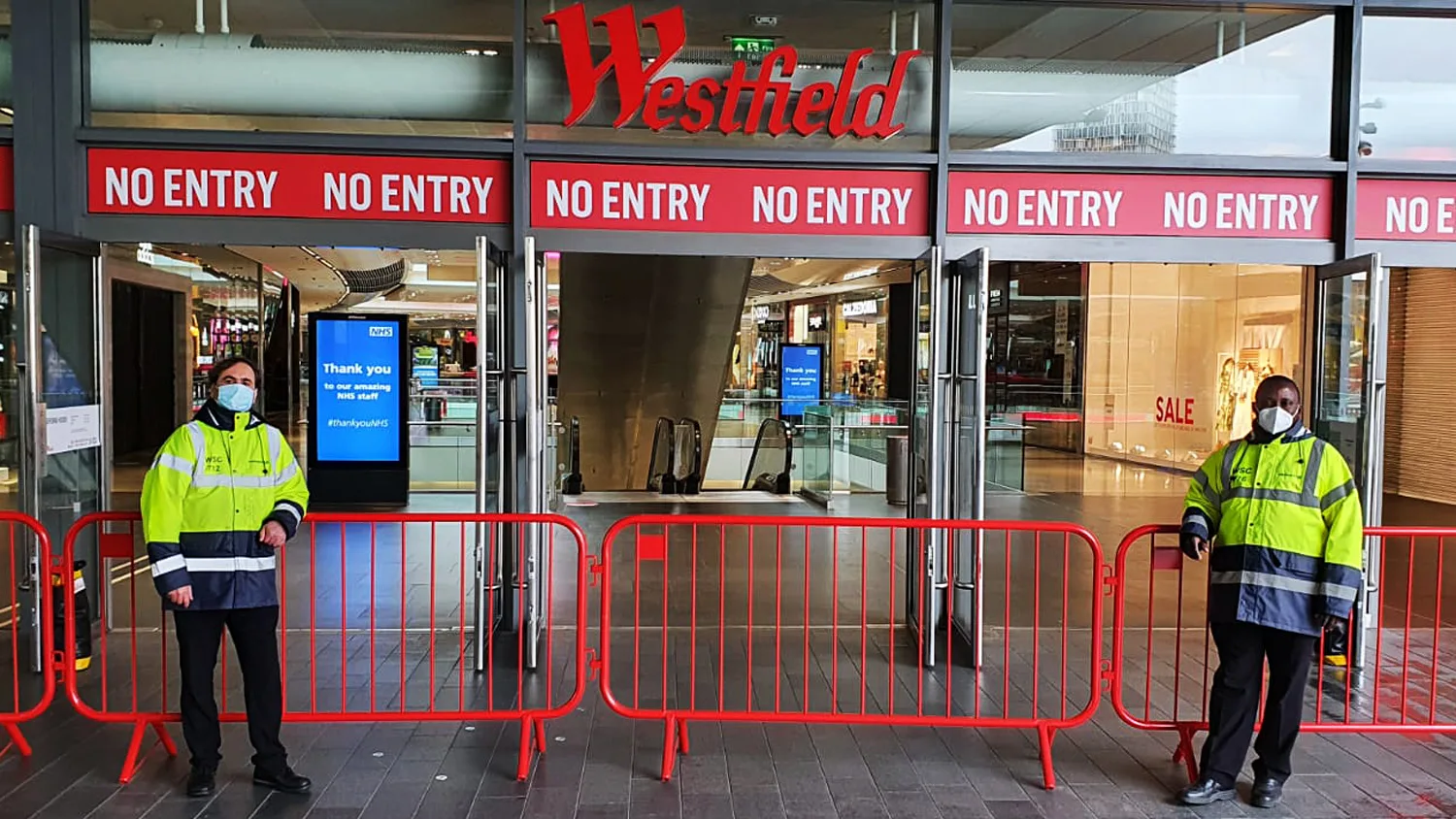 Westfield Security Provided by Mckenzie Arnold Group