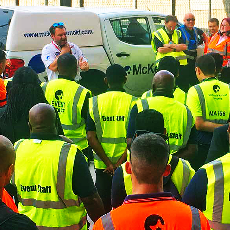 How to Brief Security Teams Before a Major Event