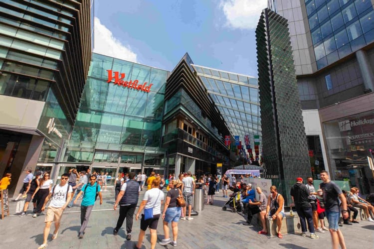 Corporate security services at Westfield, Stratford - London
