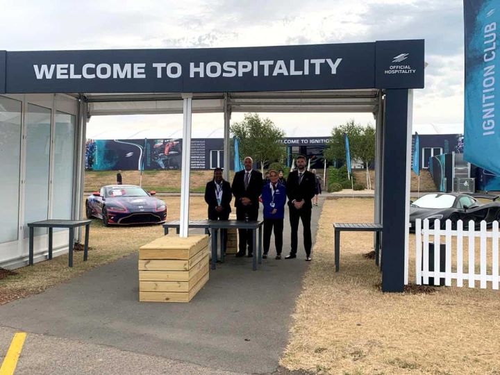 Hospitality Security in the F1 British Grand Prix, the Security Provision for Formula 1 by McKenzie Arnold Group