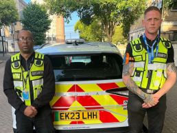 Manned guarding security teams patrol
