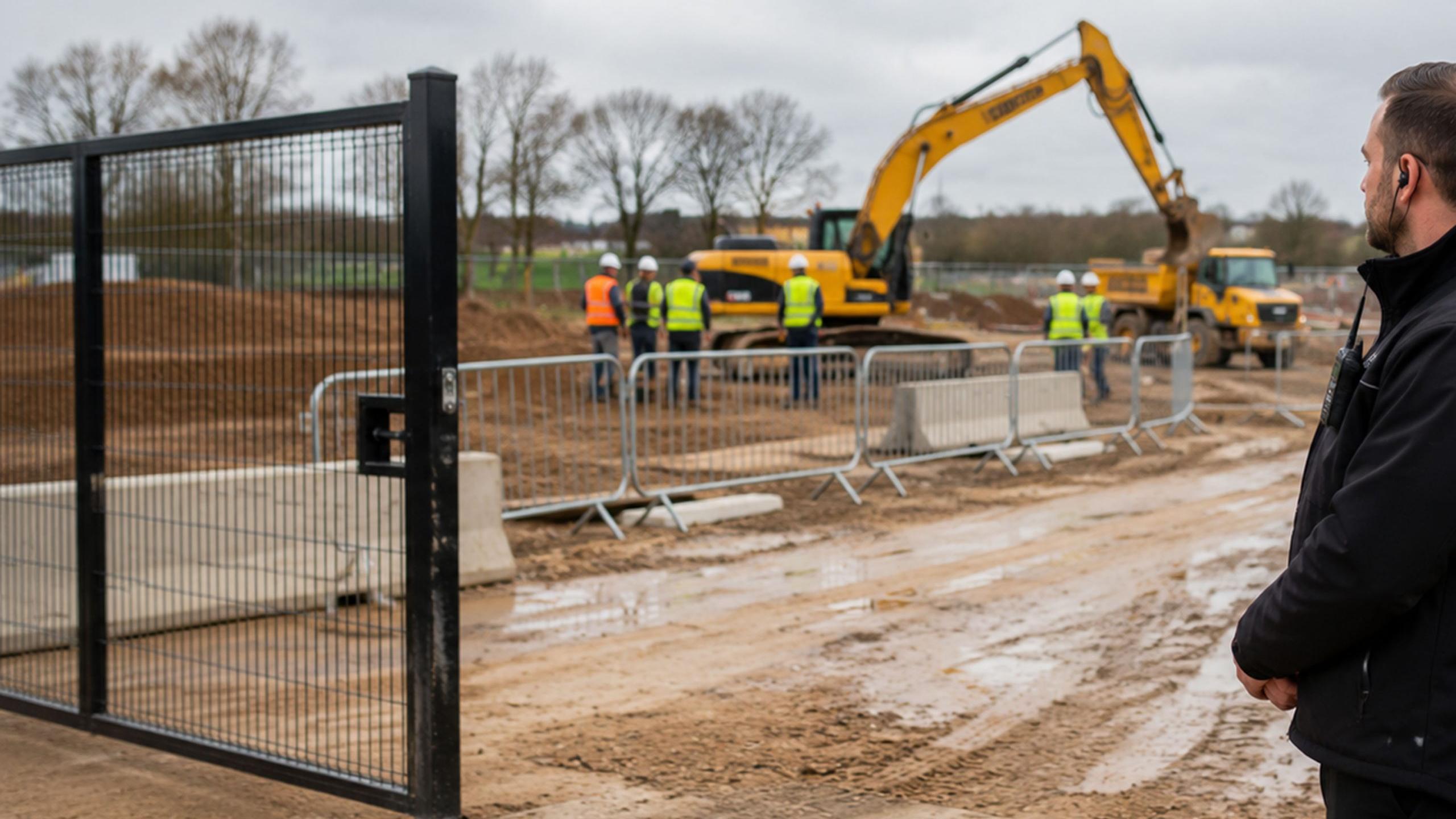 Construction Security During Groundworks and Early Site Setup