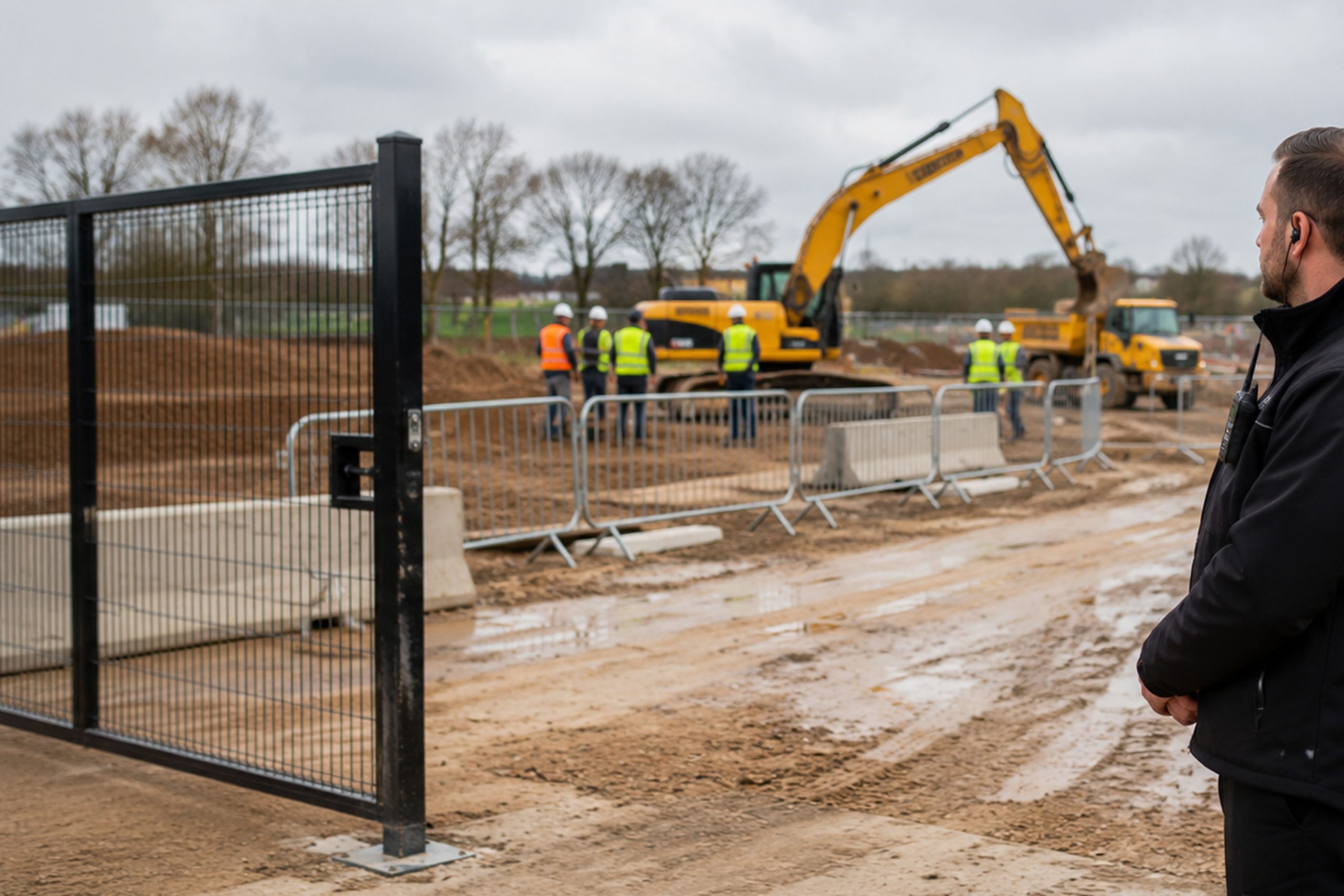 Construction Security During Groundworks and Early Site Setup
